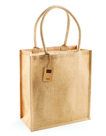 WM409 Westford Mill Jutetasche Einkaufstasche