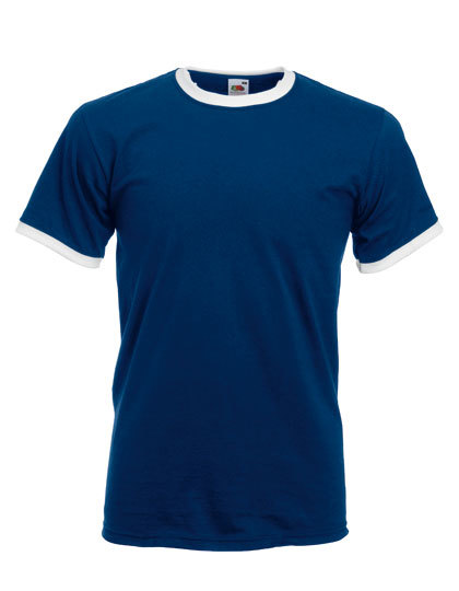 Fruit of the Loom Ringer T-shirt kurzarm