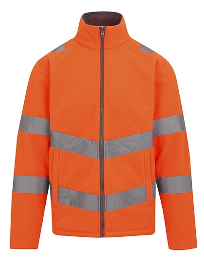 RG6480 Regatta Pro Contract Hi-Vis Thor Fleece Jacke hohe Sichtbarkeit