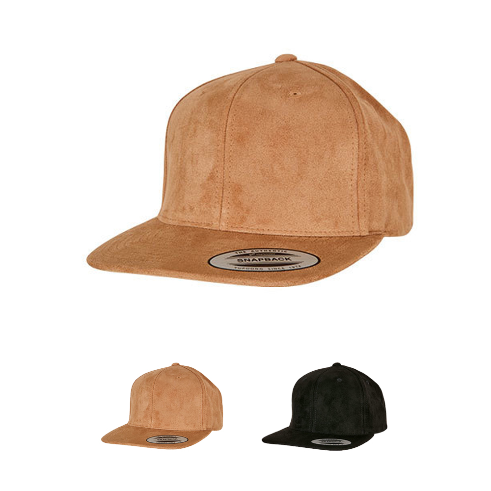 FX6089SU FLEXFIT Wildlederoptik Kappe mit Snapback-Verschluss