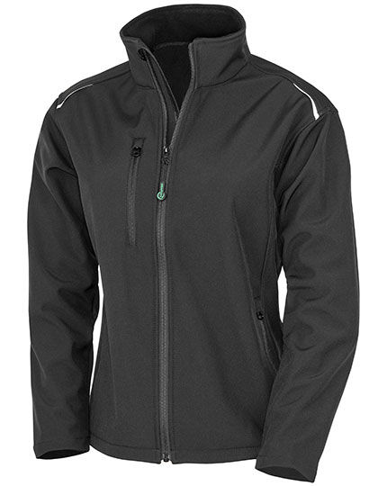 RT900F Result Genuine Recyled Damen Recycelt 3-lagige bedruckbare Softshelljacke