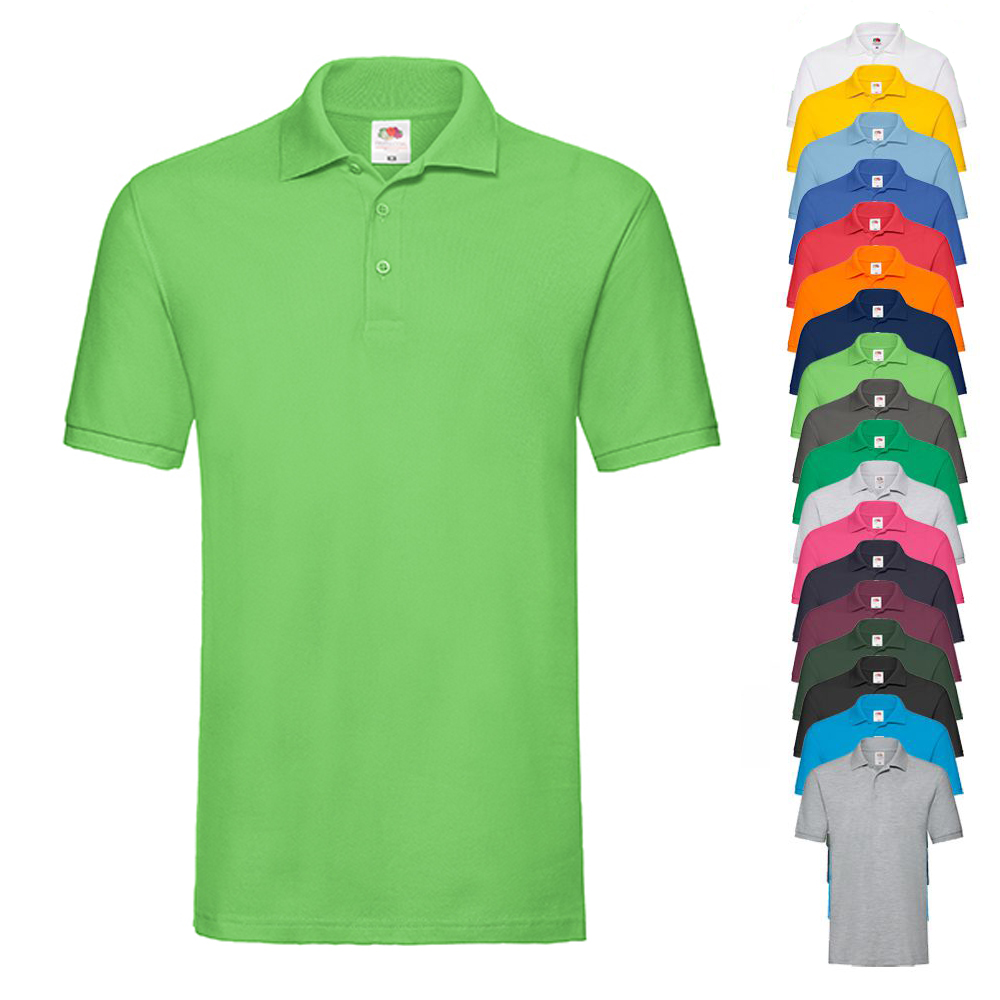 F511 Fruit of the Loom Premium Poloshirt kurzarm