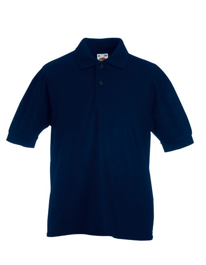 Fruit of the Loom Kinder Poloshirt Kurzarm 65/35