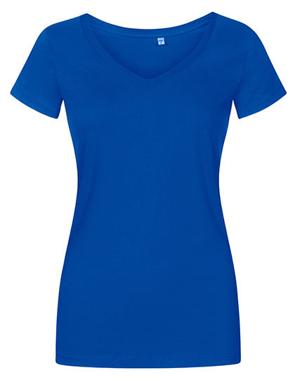 XO1525 X.O by Promodoro Damen V-Neck T-Shirt Kurzarm