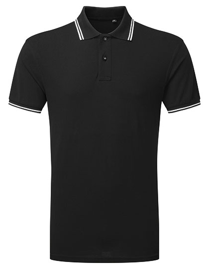 AQ011 Asquith & Fox Herren klassisches Polo Polohirt Kontraststreifen