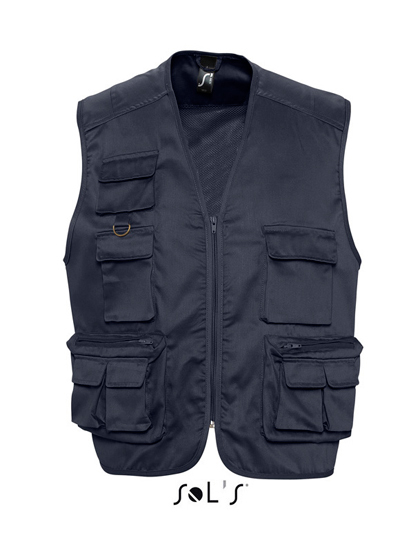 L836 SOL´S Reporter Jacke Wild Neun Taschen inklusive Handytasche