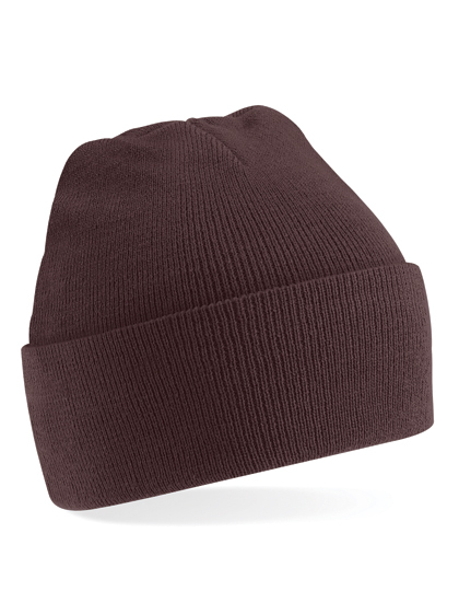 CB45 Beechfield Strickmütze Mütze mit Bündchen Original