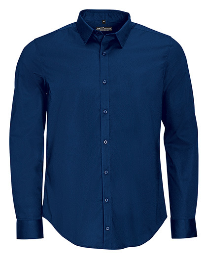 L01426 SOL´S Herren Langarm Hemd Stretch Blake