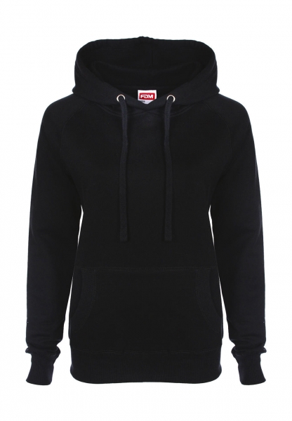 FDM Damen Raglan Kapuzenpullover Kapuzensweatshirt