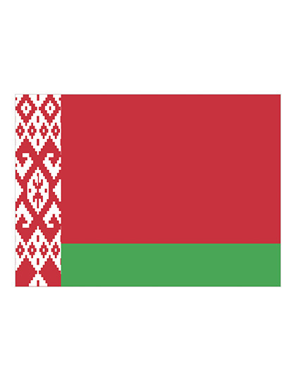 FLAGBY Fahne Weißrussland