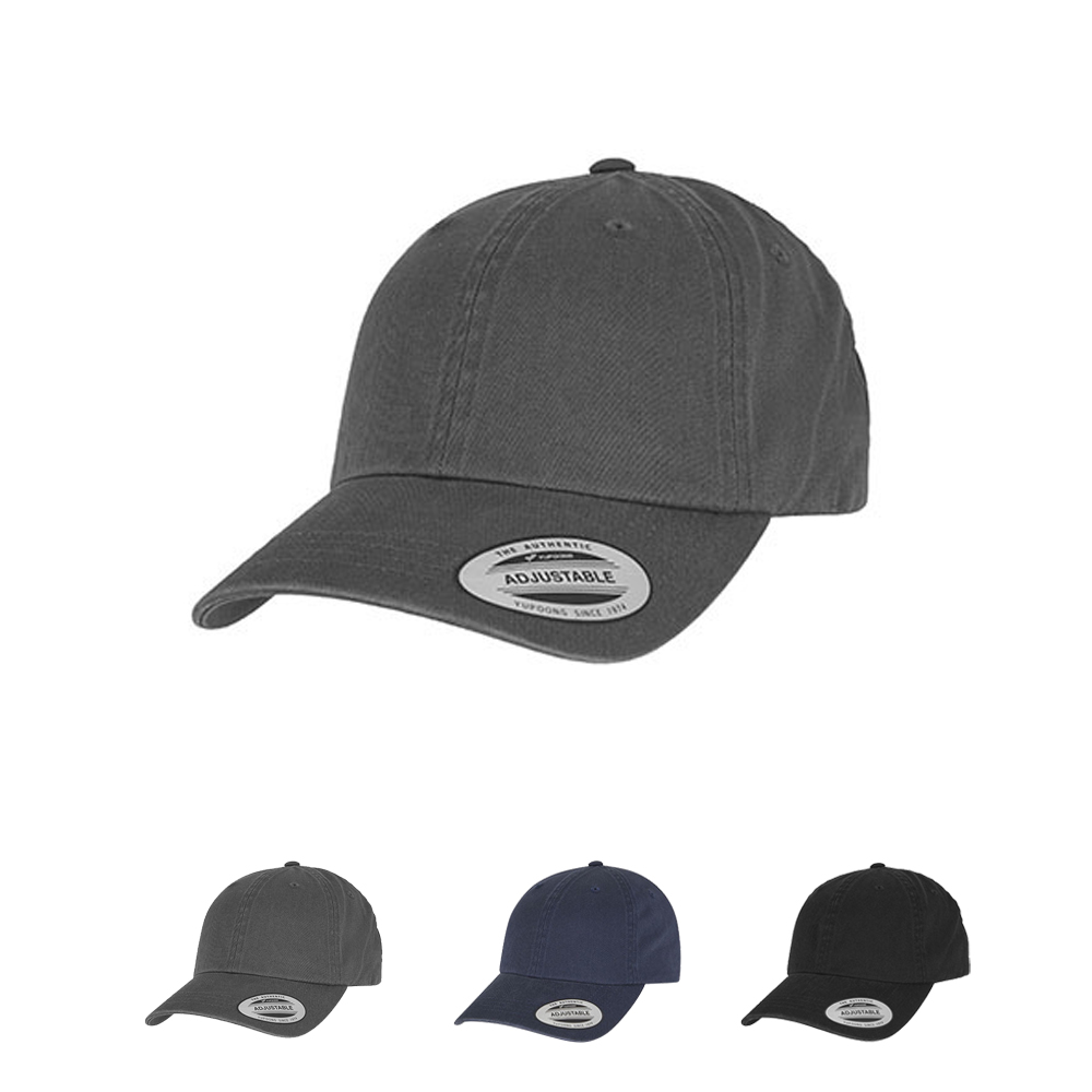 FX6245GW FLEXFIT flaches Profil gewaschene Oberfläche Kappe