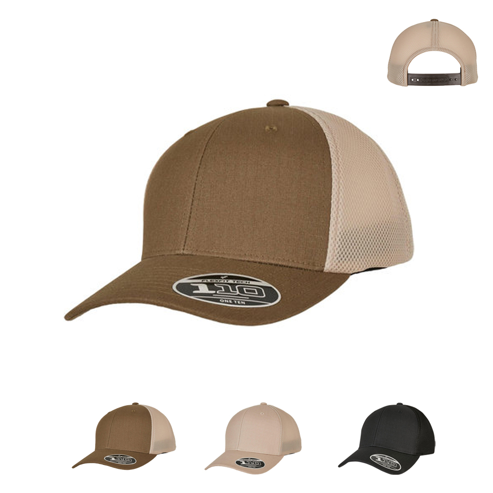 FX110RM FLEXFIT 110 Ripstop-Material Mesh Kappe