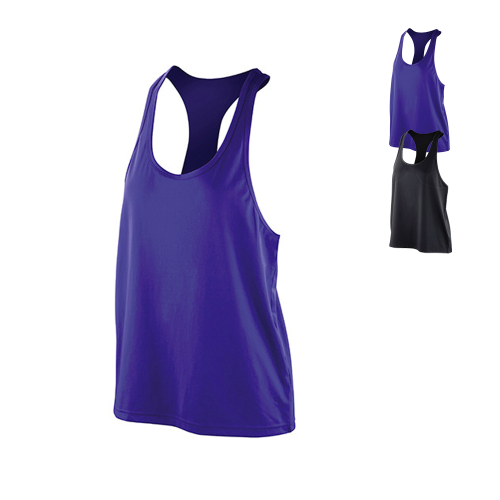RT285F SPIRO Damen Impact Softex® Tank Top Ärmellos