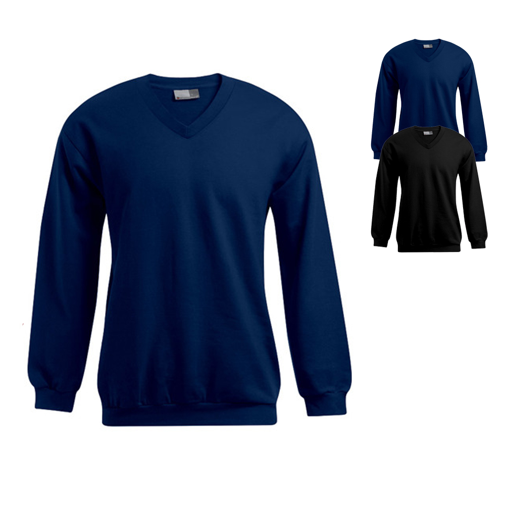 E5025 Promodoro Herren V Ausschnitt Sweatshirt