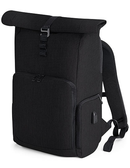 QD995 Quadra Q-TECH CHARGE Rucksack Rolltop-Verschluss