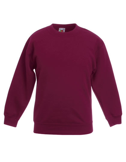 Fruit of the Loom Kinder Set-in Sweatshirt Pullover