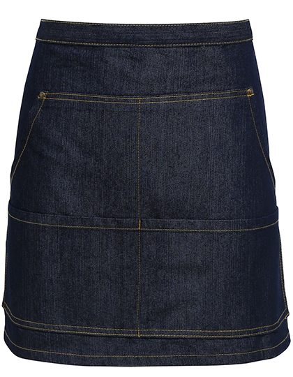 PW125 Premier Workwear Denim-Hüftschürze mit vier Taschenfächer