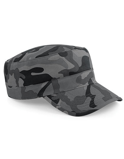 CB33 Beechfield Kappe im Camouflage-Design Armee-Kappe