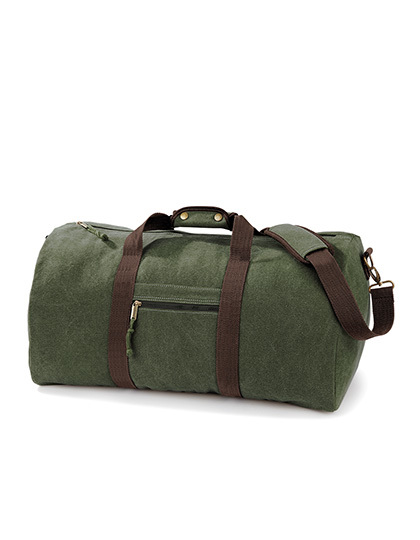 QD613 Quadra VINTAGE Canvas Reisetasche