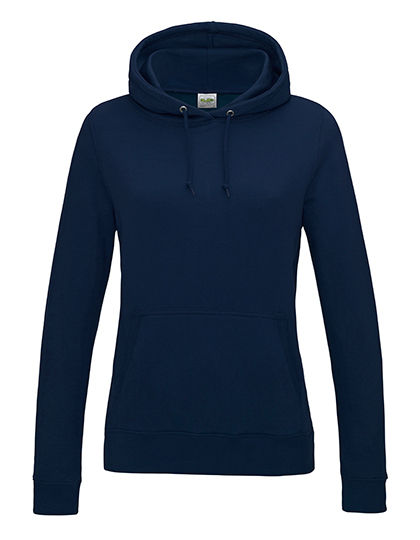 JH001F Just Hoods Damen Kapuzenpullover mit doppellagiger Kapuze