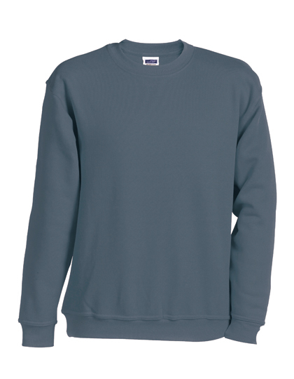JN040 James+Nicholson Komfort Rundhals Sweatshirt JN040 James+Nicholson Komfort Rundhals Sweatshirt