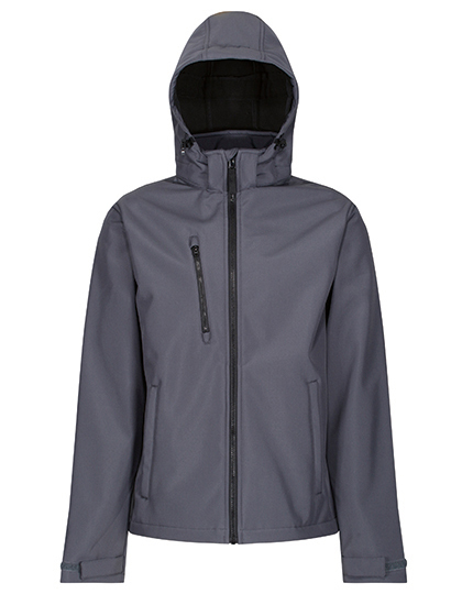 RG701 Regatta Professional VENTUTRER 3-lagige bedruckbare Softshell Jacke mit Kapuze