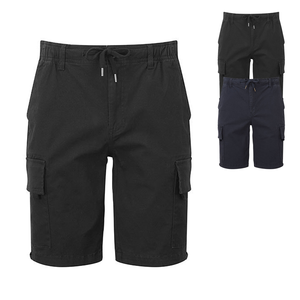 WB903 WOMBAT Herren Cargo-Shorts mit Kordelzug