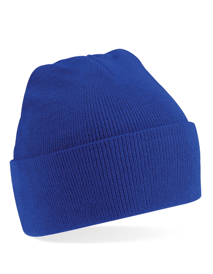 CB45 Beechfield Strickmütze Mütze mit Bündchen Original