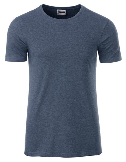 JN8008 James+Nicholson Herren BASIC T-Shirt kurzarm