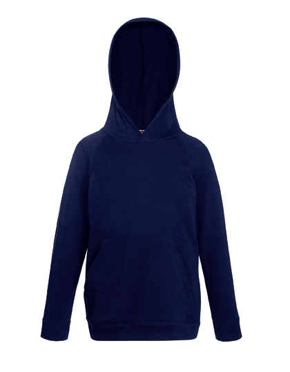 F430K Fruit of the Loom Leichter Kinder Kapuzenpullover