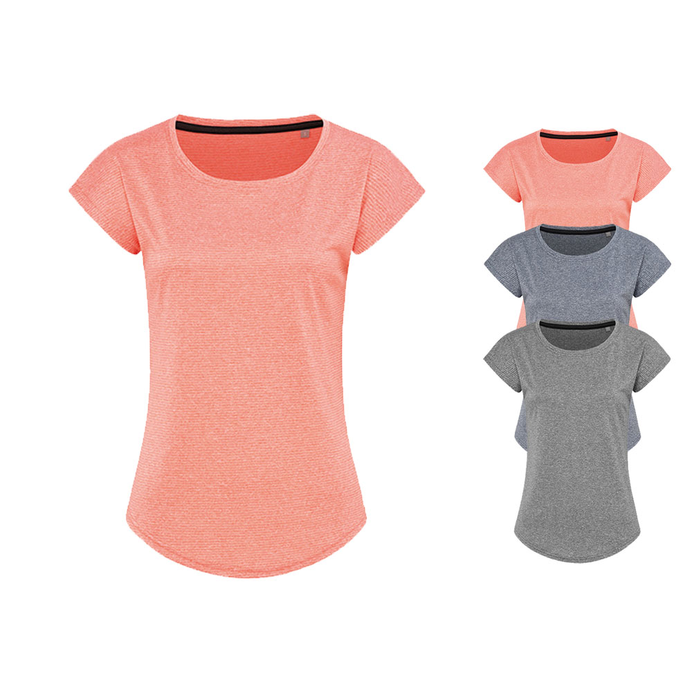 S8930 Stedman recyceltes Sport T-Shirt MOVE Damen kurzarm