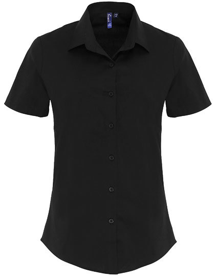 PW346 Premier Workwear Damen Bluse aus weichem dehnbarem Gewebe