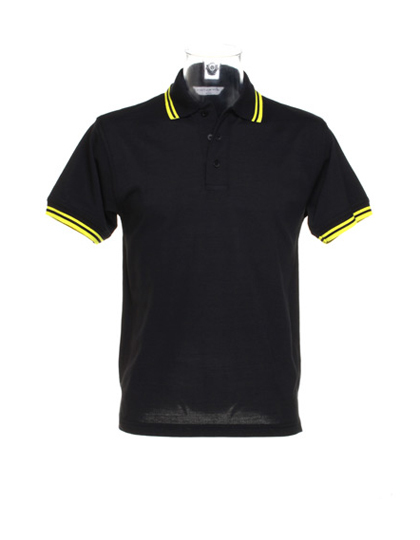K409 Kustom Kit Polohemd Poloshirt Tipped Collar Polo