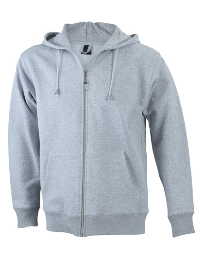 JN042 James+Nicholson Herren Kapuzenjacke