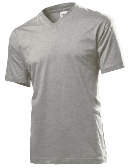 S270 Stedman® klassisches T-Shirt V-Ausschnitt kurzarm Herren