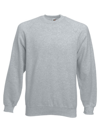 Fruit of the Loom Raglan Sweatshirt Pullover Raglan