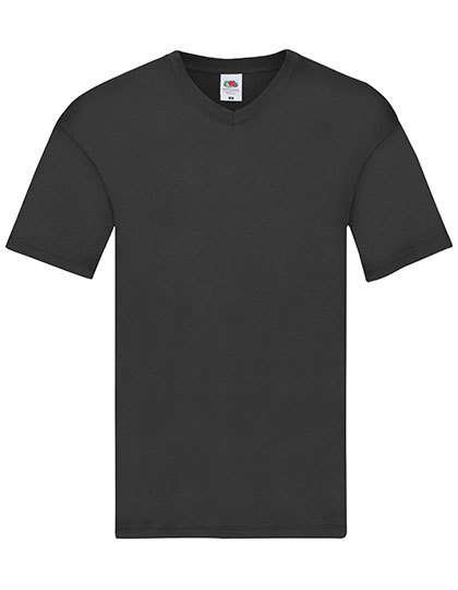 F272 Fruit of the Loom Original V-Ausschnitt T-Shirt kurzarm