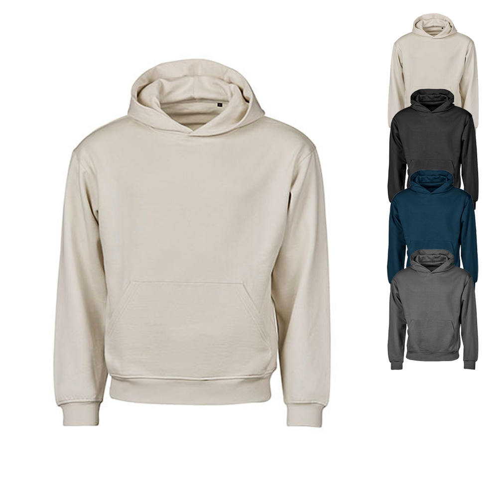 TJ5162 Tee Jays UNLABELED schweres lockeres Kapuzensweatshirt