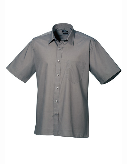 PW202 Premier Workwear Poplin kurzarm Hemd (Herrenhemd/Kurzarm)
