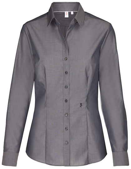 SN080613 Seidensticker Damen Bluse langarm körpernahe Passform