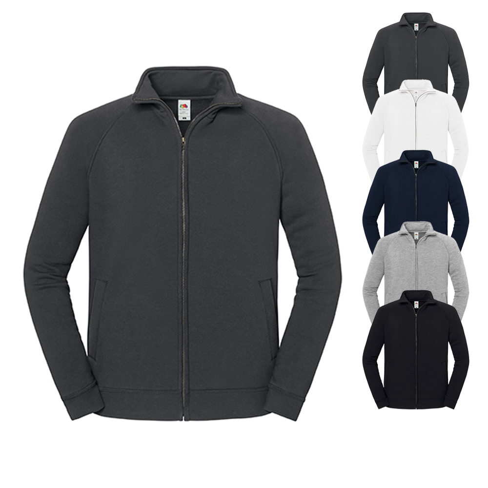 F456 Fruit of the Loom Iconic Premium Sweatjacke