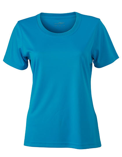 JN357 James+Nicholson Damen Aktiv T-Shirt kurzarm