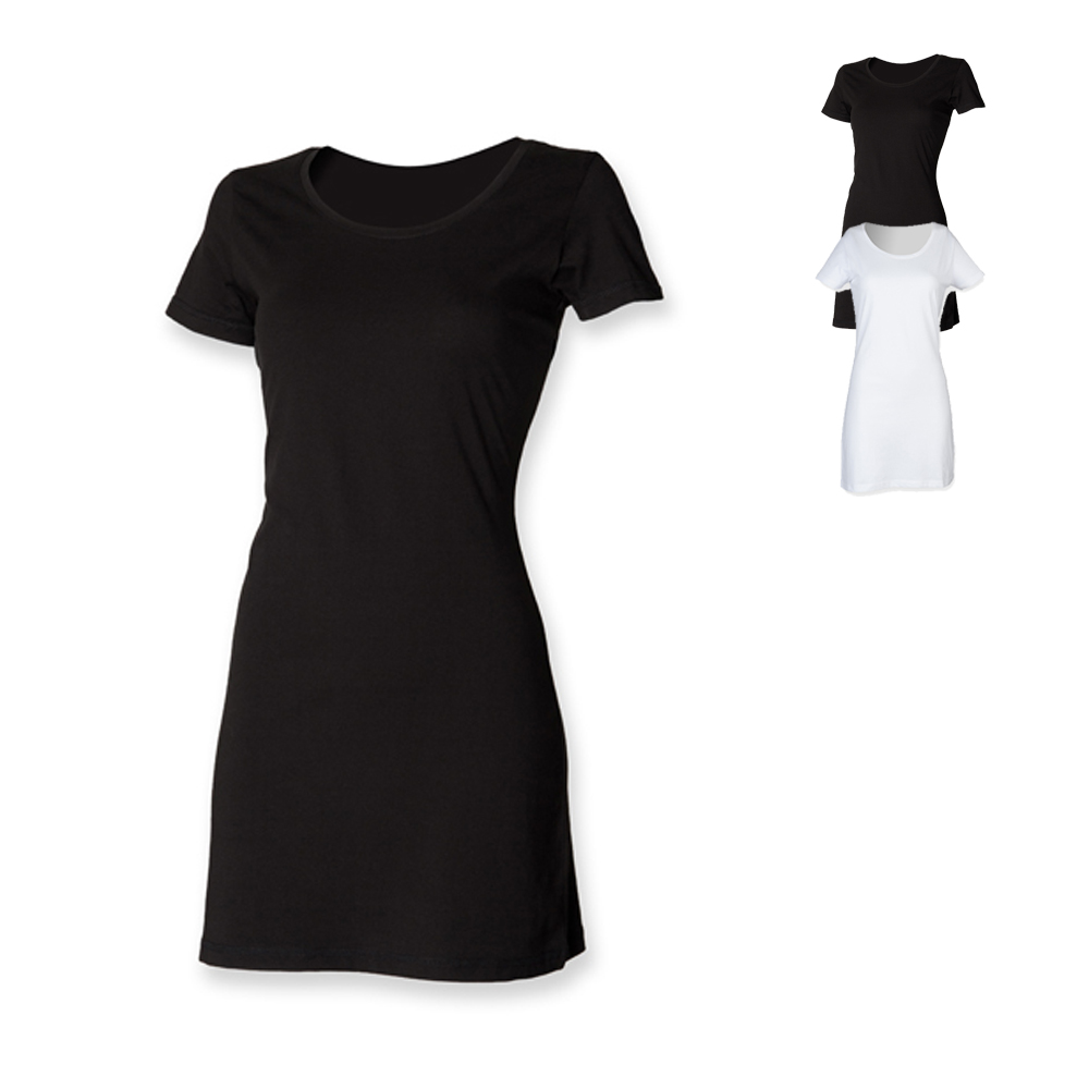 SF257 SF Women Damen T Shirt -Kleid