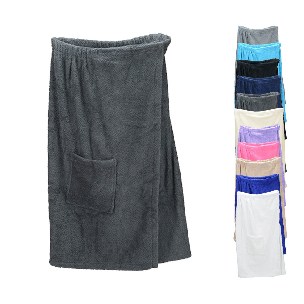 AR043 A&R Sauna Kilt Damen Saunatuch mit Klettverschluss