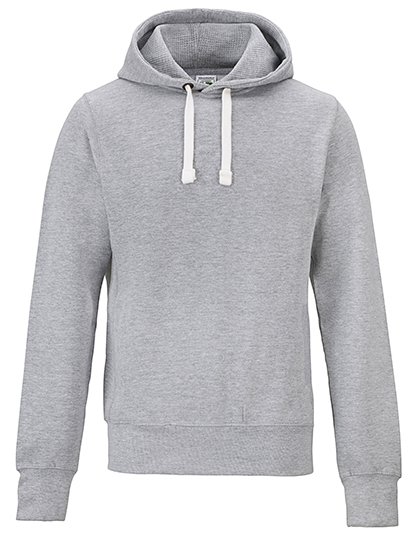 JH100 Just Hoods Kapuzenpullover mit weißer breiter Zugkordel an der Kapuze