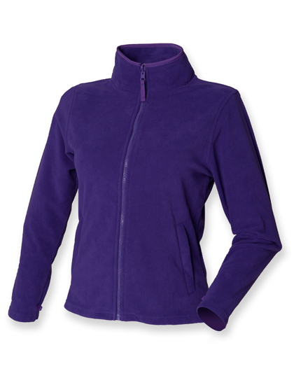 W851 Henbury Damen-Microfleece-Jacke