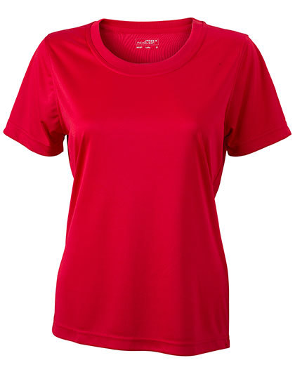 JN357 James+Nicholson Damen Aktiv T-Shirt kurzarm