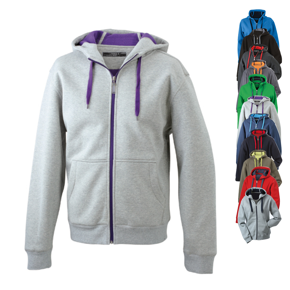 JN354 James+Nicholson Damen DOUBLEFACE Jacke