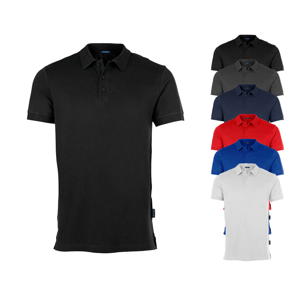 HRM502 HRM Herren Elastisches Polo Kurzarm