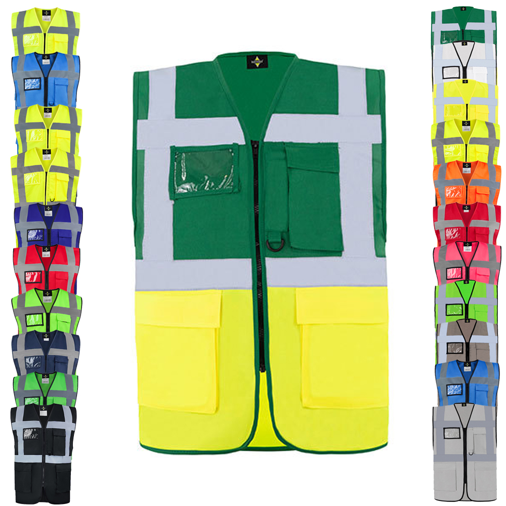 KX810 Korntex CO² Neutral multifunktionale Sicherheitsweste Hamburg
